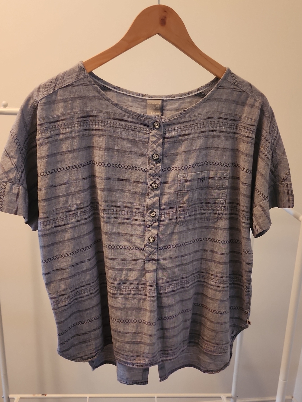 Mountain Hardware Cotton/Linen Blend Top